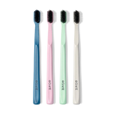 Classic Activated Charcoal Toothbrush 4-Pack