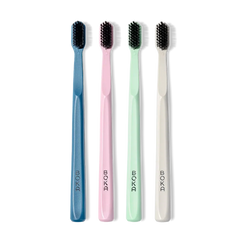 Classic Activated Charcoal Toothbrush 4-Pack