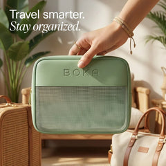 Boka Vegan Leather Oral Care Travel Bag
