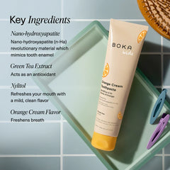 Orange Cream Kids Nano-hydroxyapatite Toothpaste