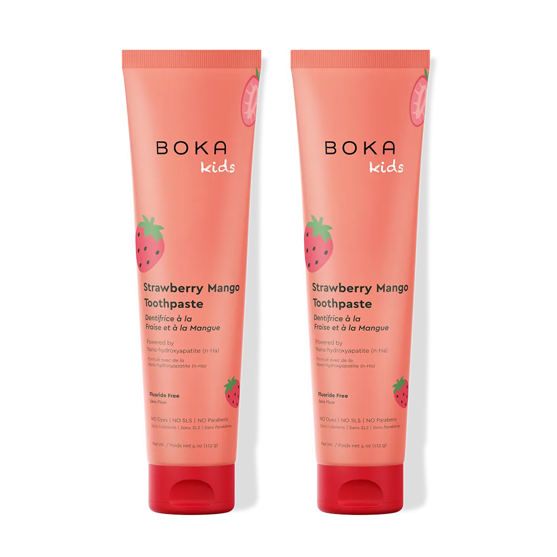 Strawberry Mango Kids Nano-hydroxyapatite Toothpaste