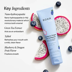 Blueberry Dragon Fruit Kids Nano-hydroxyapatite Toothpaste