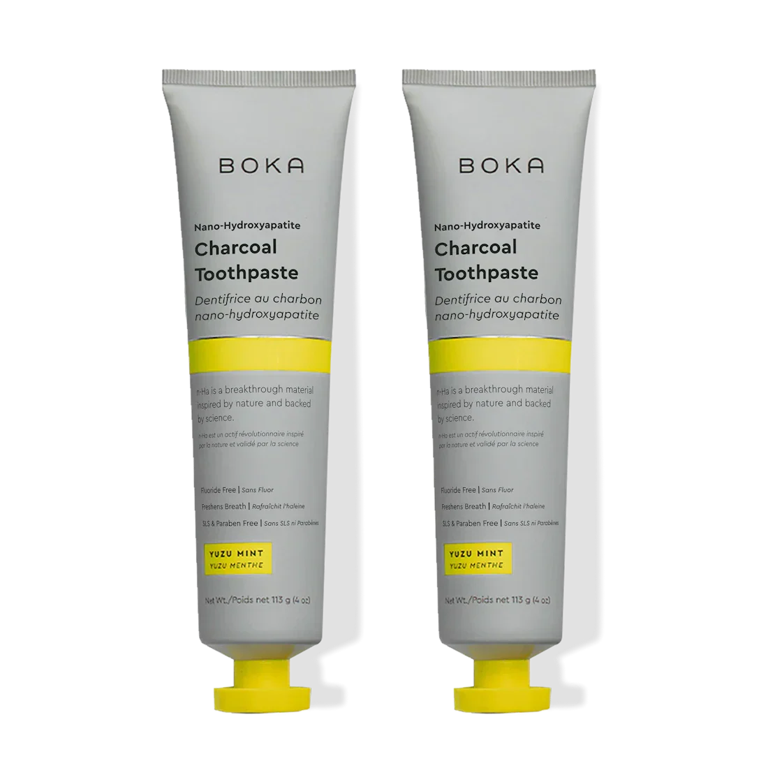 Charcoal Yuzu Mint Nano-hydroxyapatite Toothpaste